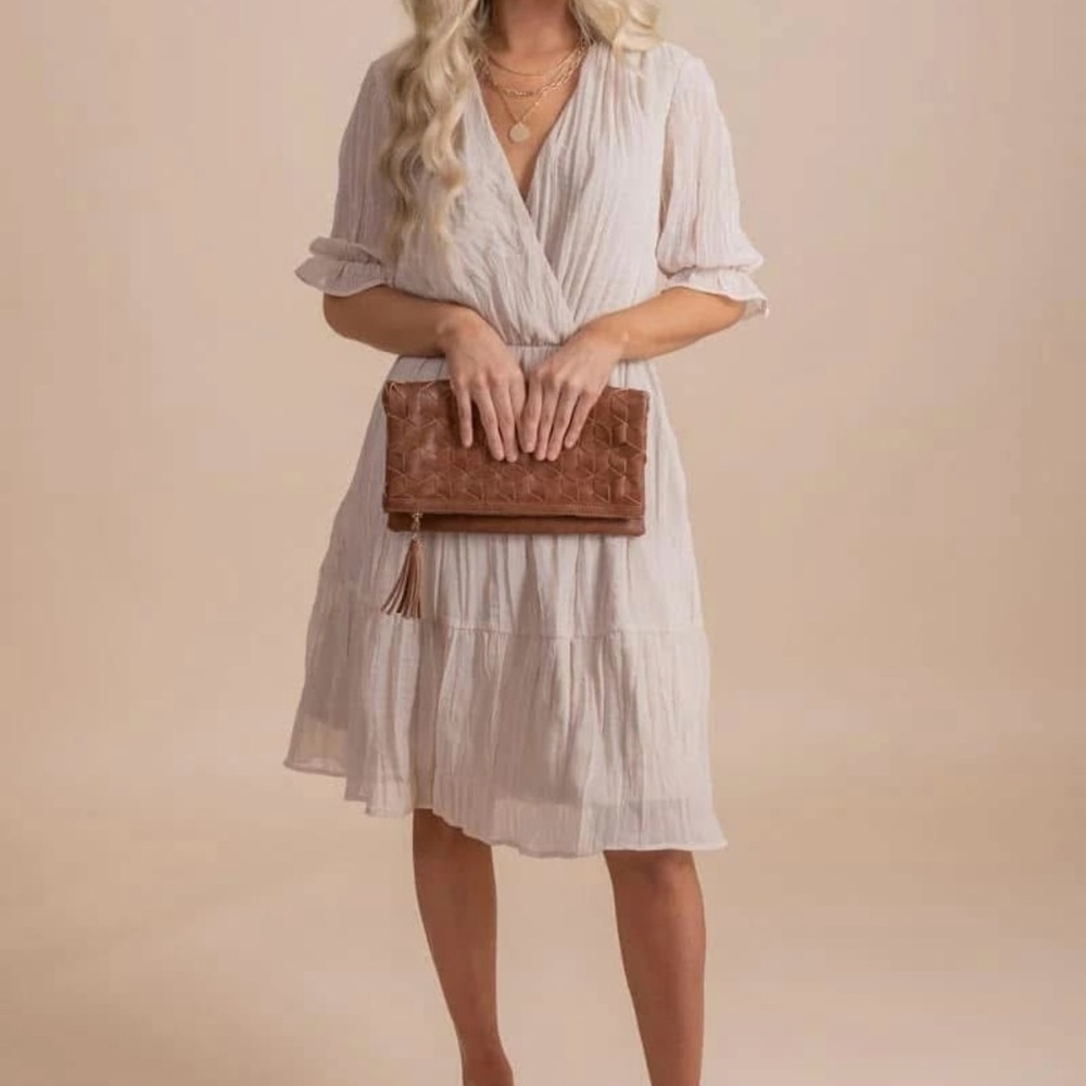 Bella Ella Boutique Tan Dress - Picture 7 of 13